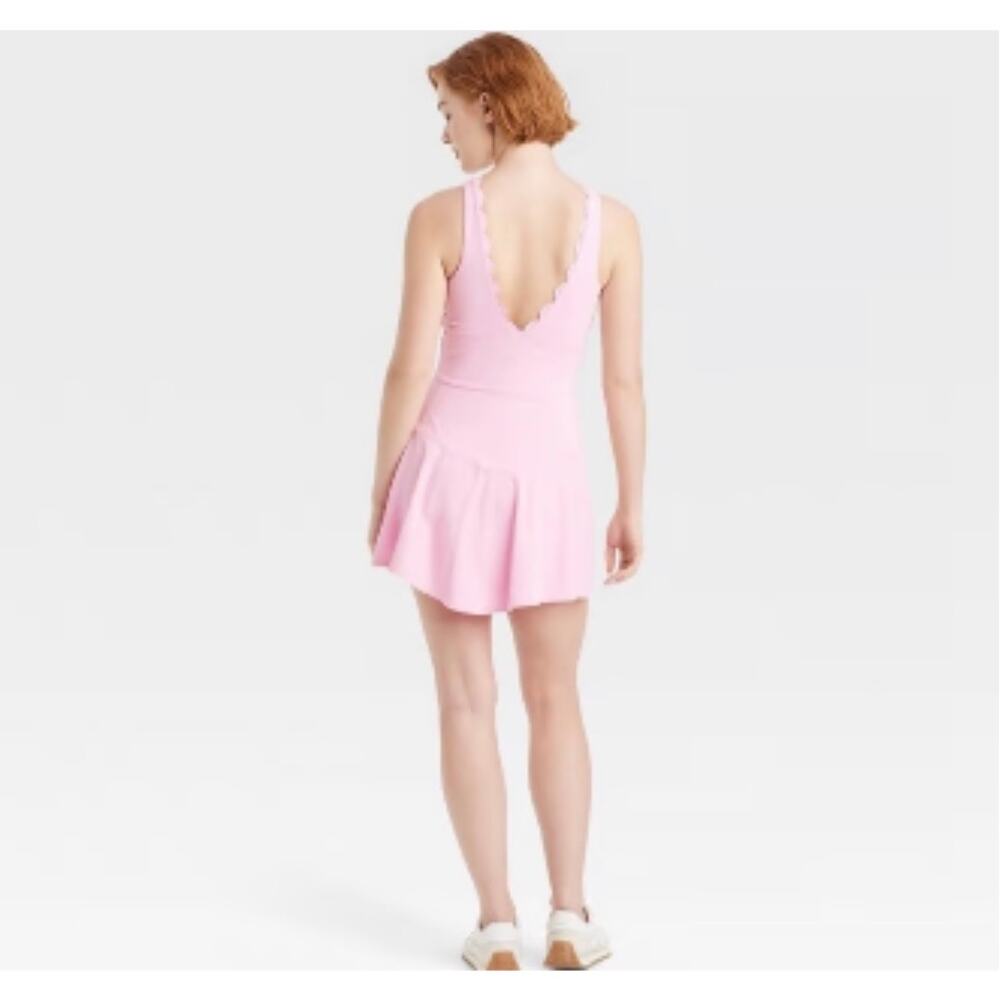 JoyLab Scallop Active Dress - Picture 2 of 6